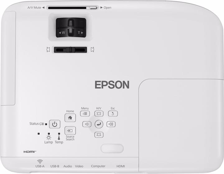 Produktbild Epson EB-W06 (WXGA, 3700 lm, 1.3 - 1.56:1)