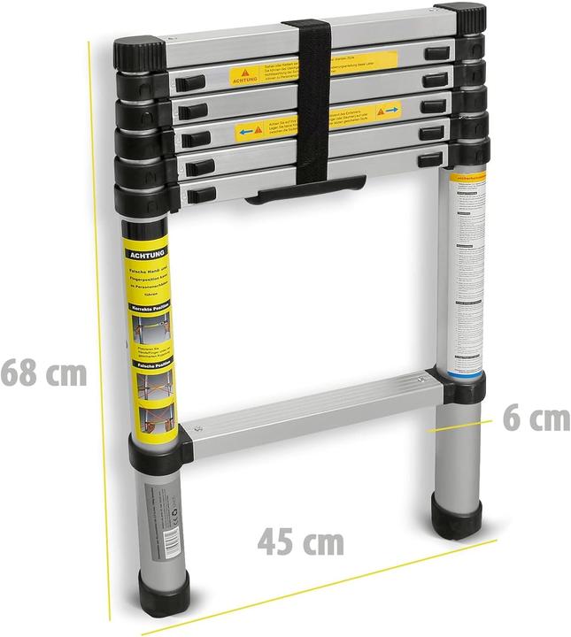 Produktbild Eaxus Teleskopleiter (Teleskopleiter, 45 cm)
