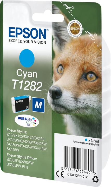 Image du produit Epson T1282 DuraBrite Ultra (C)