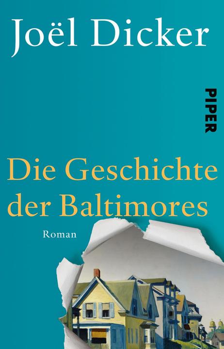 Produktbild Die Geschichte der Baltimores (Deutsch, Joël Dicker, 2017)