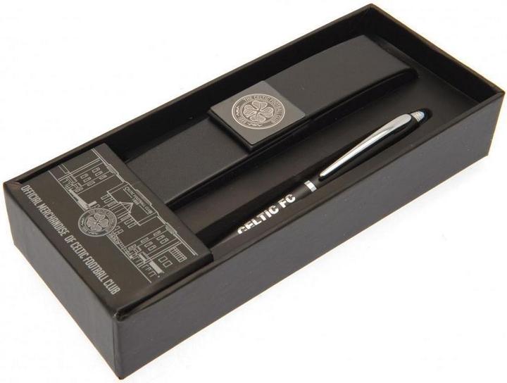 Actual product image Celtic FC Pen gift set (Black/Silver, 1 x)