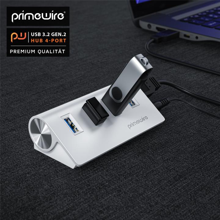 Actual product image Primewire Verteiler (USB-A, 4 Ports)