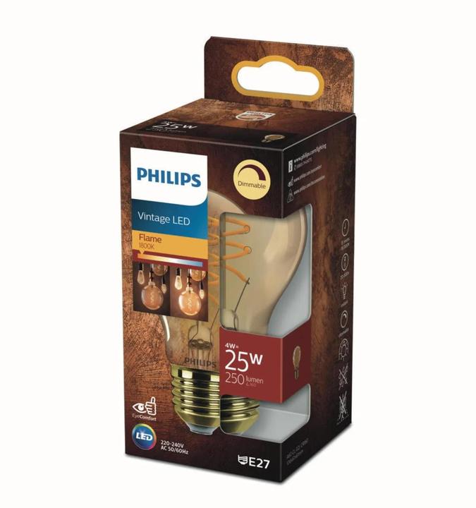 Actual product image Philips Lampe (E27, 5.50 W, 250 lm, 1 x, F)