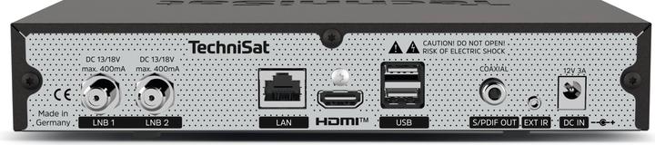 Immagine prodotto TechniSat Digiplus UHD S2 (2x DVB-S2 (Doppio), Slot CI+)