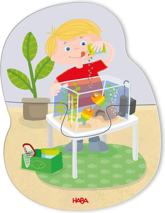 Actual product image Haba 6 first puzzles pets (18 pieces)