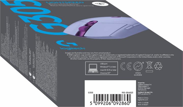 Actual product image Logitech G305 (Wireless)