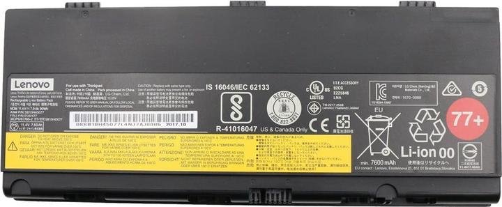 Produktbild Lenovo ThinkPad Battery 77+ 6 cell (6 Zellen, 7600 mAh)