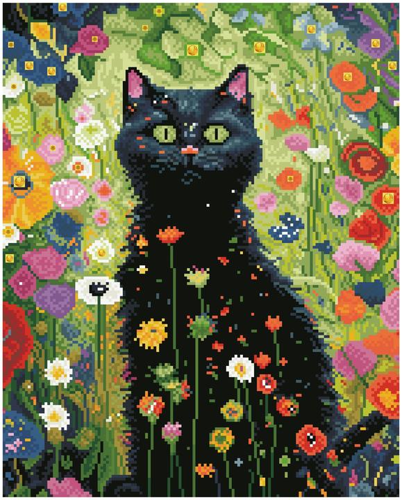 Produktbild Diamond Dotz Diamond Painting Katze im Garten