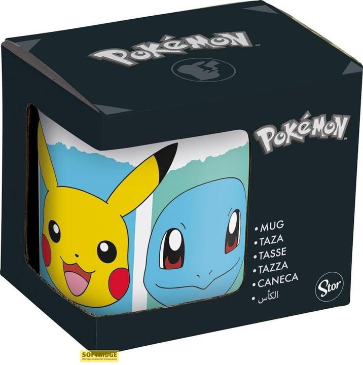 Actual product image Storline Pokémon Mugs Face Partners 325 ml (carton de 6) (325 ml, 6 x)