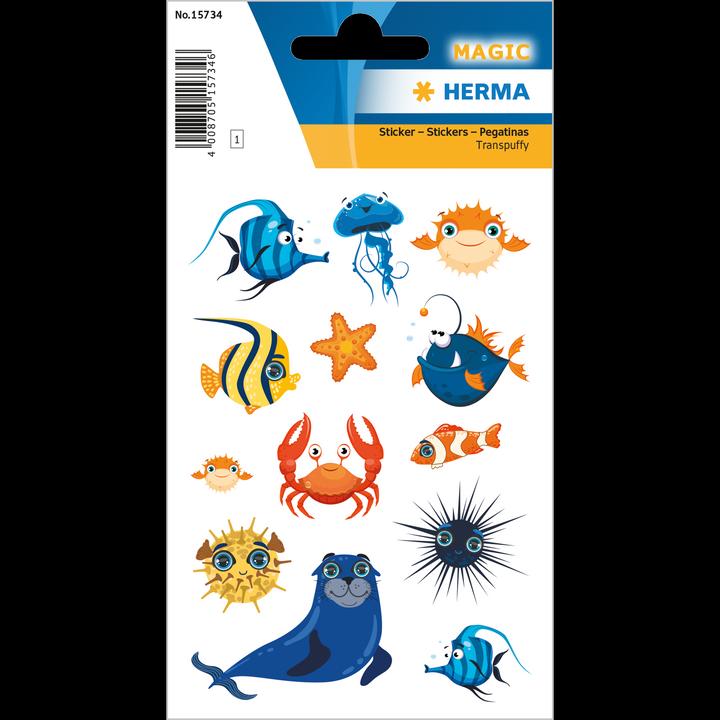 Actual product image HERMA Sticker fish