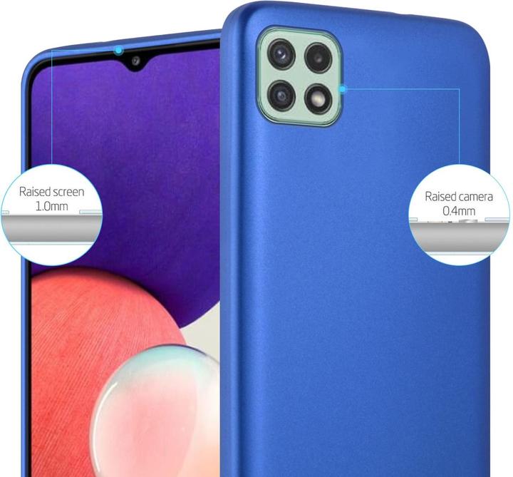 Image du produit Cadorabo Coque TPU Matt Metallic (Samsung Galaxy A22 5G)
