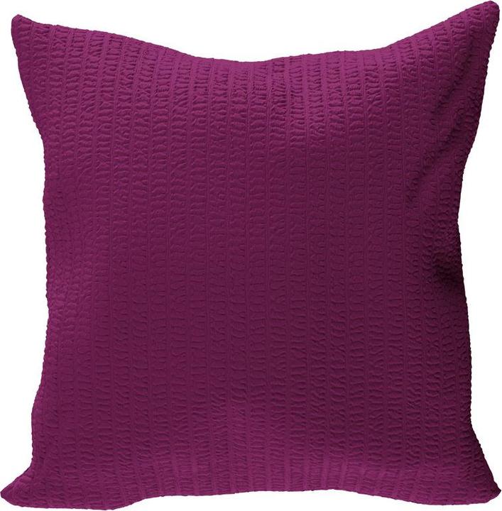 Image du produit Lotus Bettwaren Parure de lit en satin seersucker uni (Taie d'oreiller, 65 x 65 cm)