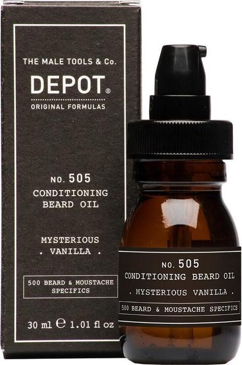Produktbild Depot No. 505 Conditioning Beard Oil - Mysterious Vanilia 30 ml Bartöl (30 ml)
