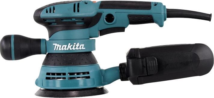 Actual product image Makita BO 5041 Random orbit sander / grinder 300 W 125 mm + 2x Toolbrothers SPIDER Mains grinder (Eccentric grinder, 300 W)