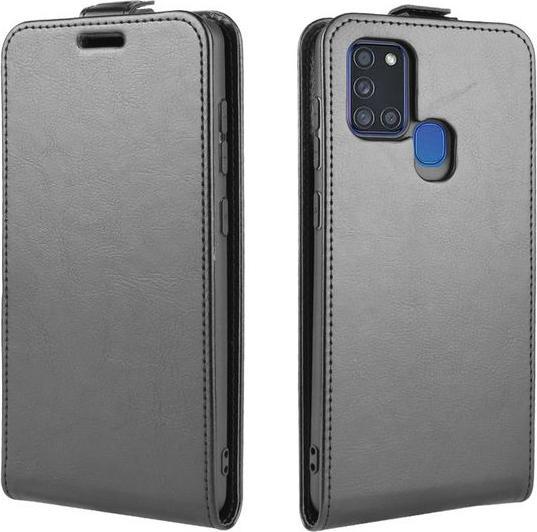 Actual product image MU Classic Leather Flipcase Cover (Samsung Galaxy A21s)