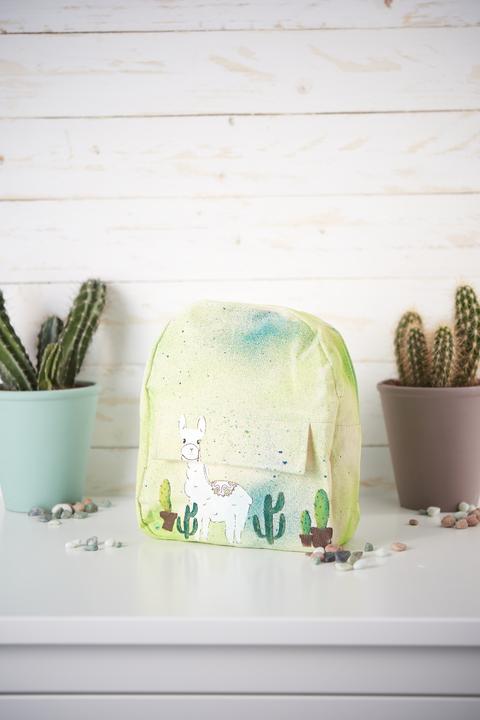 Actual product image VBS Kids backpack,100% cotton, 23 x 21 cm, 5 pieces