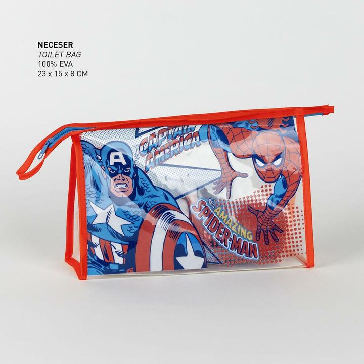 Produktbild Hasbro Avengers - Kulturbeutel Toiletrybag Zubehör, blau (0.30 l)