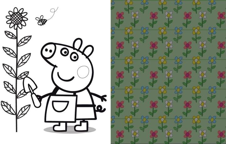 Produktbild Peppa Pig Mein wutzig-tolles Kritzel-Kratzel-Buch (Deutsch, Schwager & Steinlein Verlag, 2021)