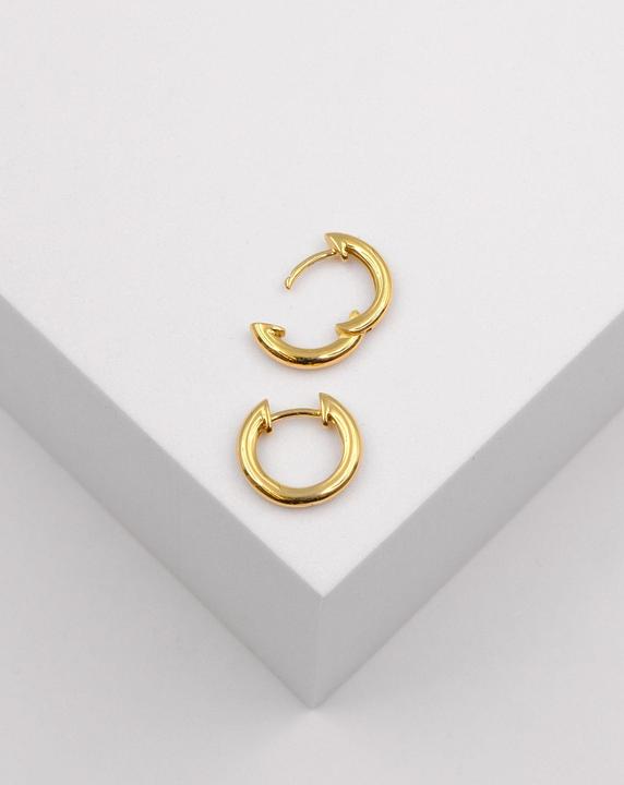 Produktbild Muau Creolen (750/18K Gelbgold)