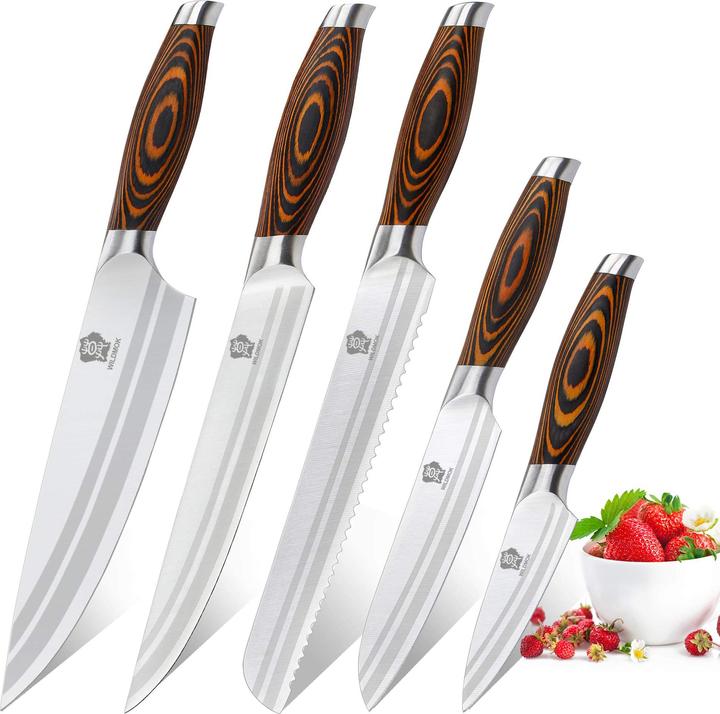 Produktbild Wildmok 5-teiliges Küchenmesser-Set (21 cm)