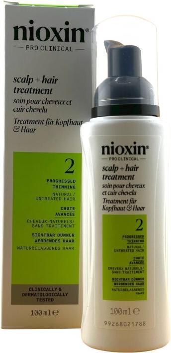 Actual product image Nioxin Scalp + Hair System 2 Treatment (100 ml)