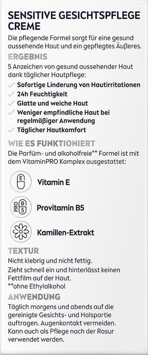 Image du produit NIVEA Men Crème hydratante Sensitive (75 ml, Crème de jour)