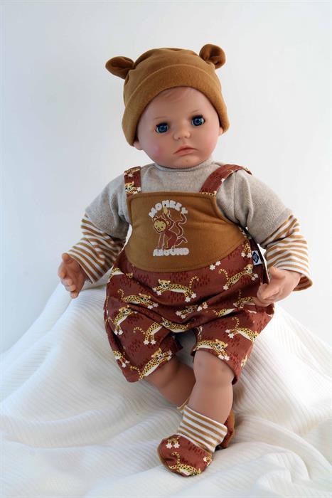 Produktbild Schildkröt Puppe Peterle 52 cm mit Malhaar