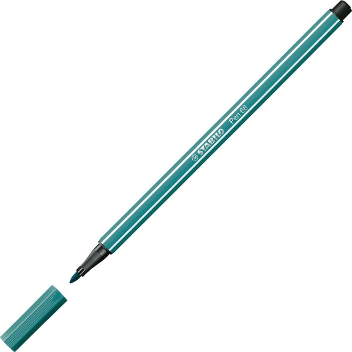 Image du produit STABILO Stylo 68 Stylo-feutre de qualité supérieure (Bleu turquoise, 1 x)