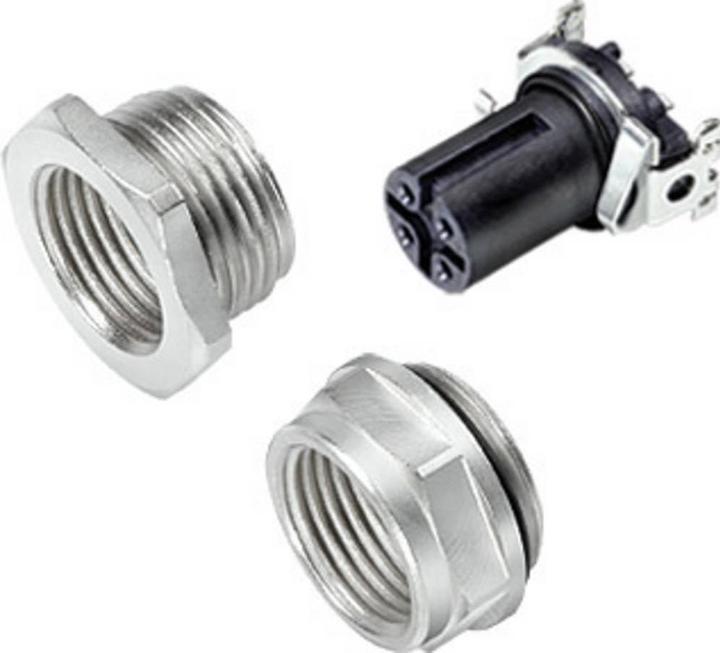 Actual product image Schubiger Binder 99 3442 402 05 Miniature circular connector socket, installation Total number of poles: