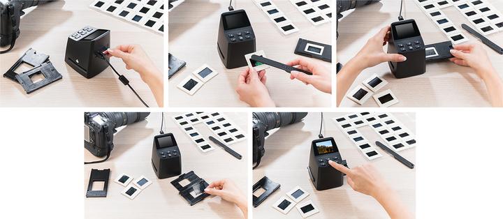 Produktbild Somikon Stand-Alone-Dia- und Negativ-Scanner (USB)