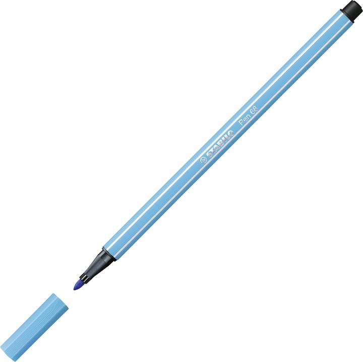 Image du produit STABILO Pen 68 Feutre Premium (Bleu azur, 1 x)