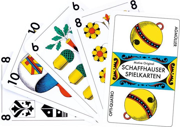 Produktbild AGM Jasskarten Opti Scherenschnitt (Deutsch)