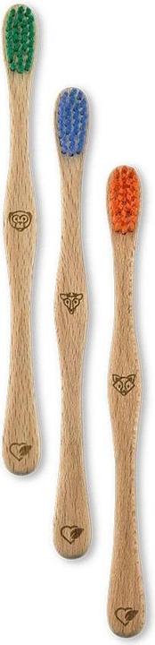 Liebwerk Holzzahnbürste Kids Monkey (Weich, 1 x)