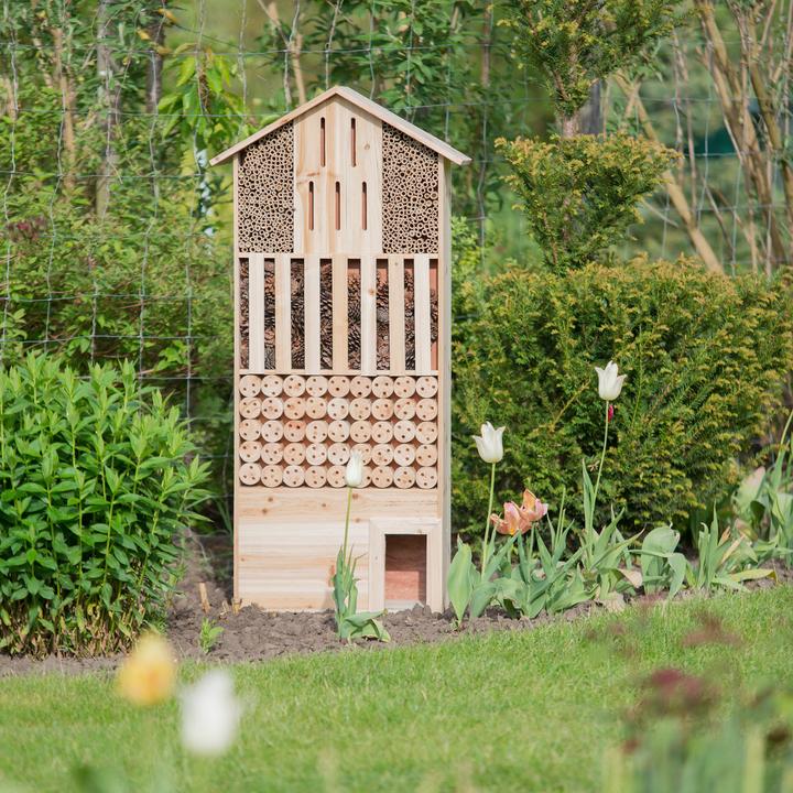 Actual product image Relaxdays Insect Hotel (Ladybirds, Lacewings, Bee, Wild bees, Butterflies)