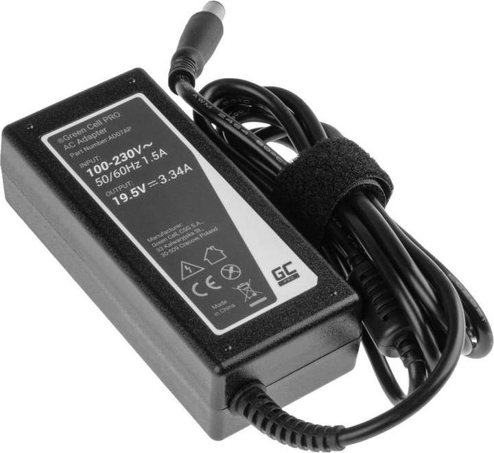 Produktbild GreenCell PRO Charger AC Adapter for Dell Inspiron 15 1525 3541 3541 Latitude 3350 3460 E4 (65 W)