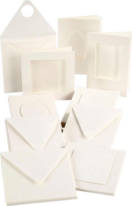 Actual product image Creativ Company Passepartout cards, set of 50