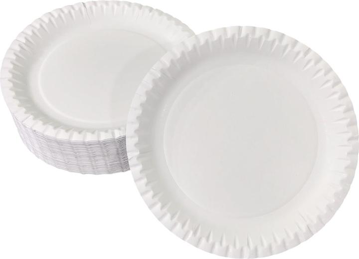 Produktbild Idena Partyteller D23cm weiss 100er FSC-Mix (100 x)