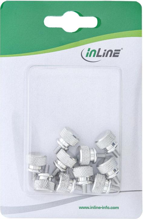 Produktbild Aquatuning Thumbscrews Gehäuse silber Bigpack (10 Stück)