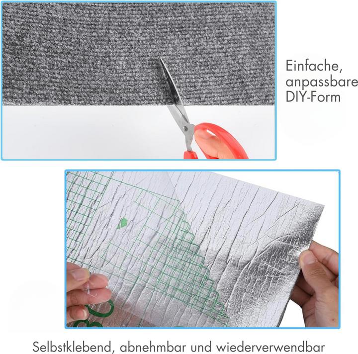 Immagine prodotto Suba Selbstklebende Kratzmatte (Grigio chiaro)