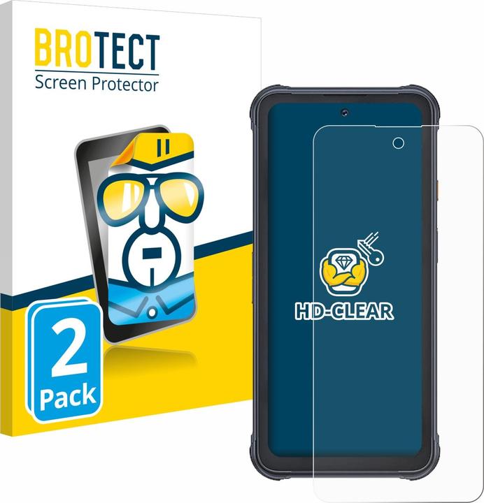Produktbild BROTECT Schutzfolie Displayschutz Klar (2 Stück, Cubot King Kong 8)