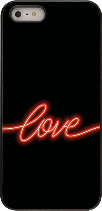 Produktbild PhoneLook Hülle Valentine 2023 neon love (Apple iPhone 5s, Apple iPhone 5)