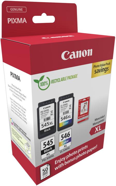 Produktbild Canon PG-545XL/CL-546XL Photo Value Pack (Color, BK)