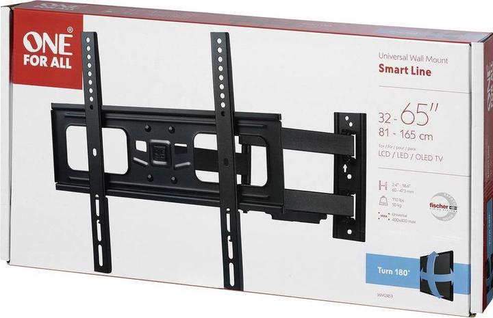 Actual product image One for All Smart WM2453 (Wall, 65", 50 kg)