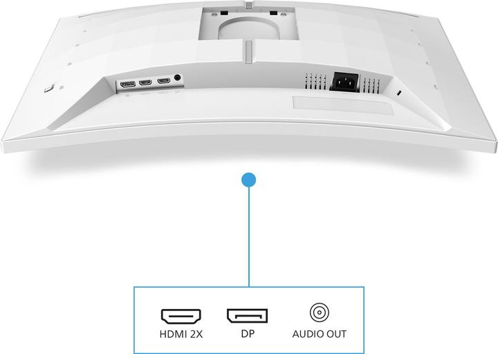 Image du produit Philips Evnia 27M2C5501 - 27 pouces QHD Curved Gaming Monitor, blanc (2560 x 1440 pixels, 27")