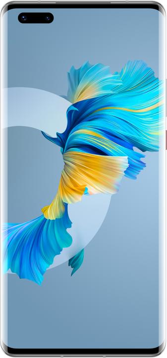 Image du produit Huawei Mate 40 Pro (256 Go, Mystic Silver, 6.76", Double SIM hybride + eSIM, 50 Mpx, 5G)