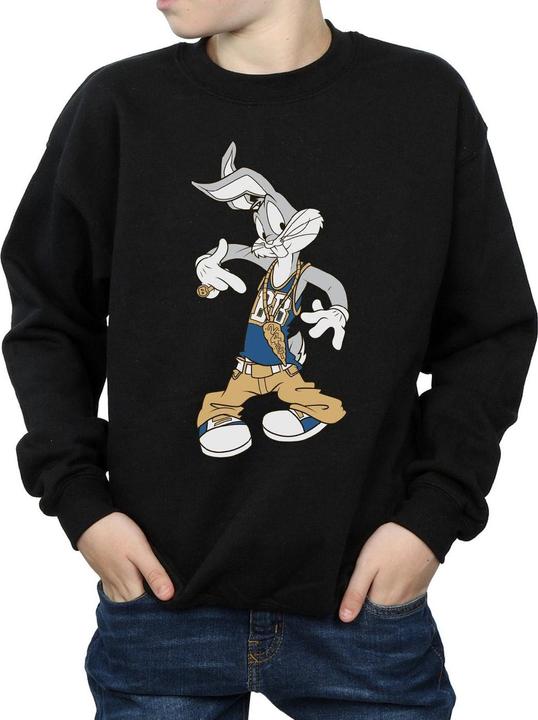 Actual product image Looney Tunes Boys Bugs Bunny Rapper Sweatshirt (152, 158)