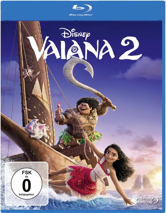 Immagine prodotto Disney Interactive Studios Vaiana 2 - BR (Blu-ray, 2025, Italiano, Inglese, Tedesco)