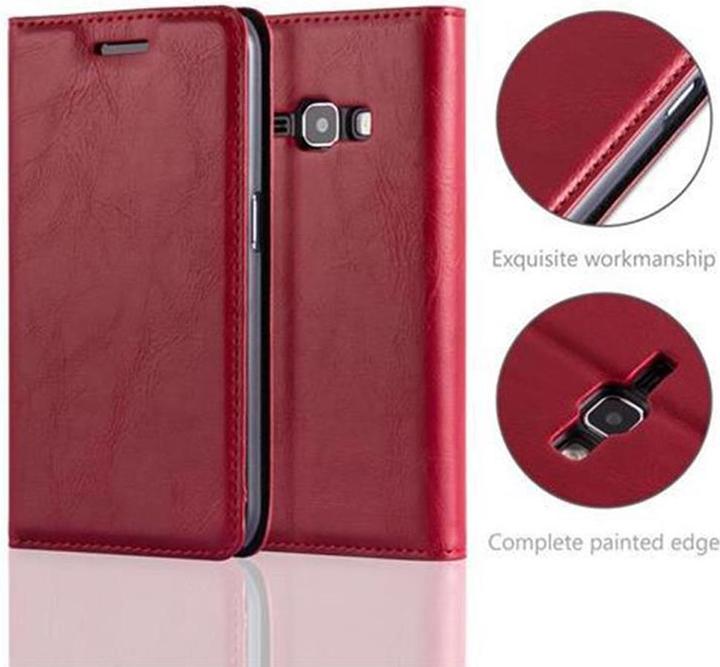 Produktbild Cadorabo Book Invisible Magnet Cover (Samsung Galaxy J1 (2016))