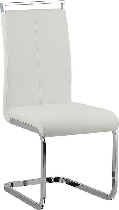 Image du produit Beliani Esszimmerstuhl Kunstleder weiss 2er Set GREEDIN