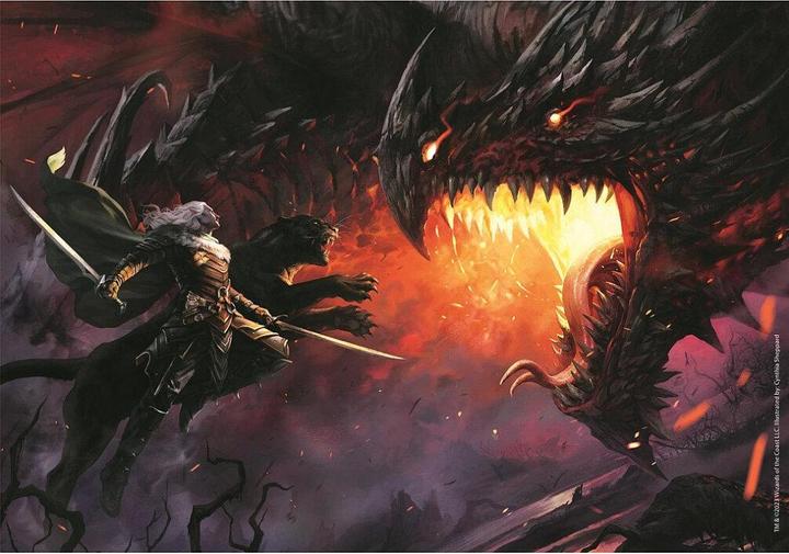 Actual product image Clementoni Dungeons & Dragons jigsaw puzzle 1000 pieces (1000 pieces)
